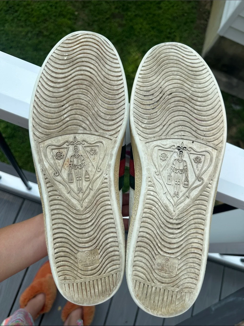 Gucci Men's Gucci Ace Leather Sneakers